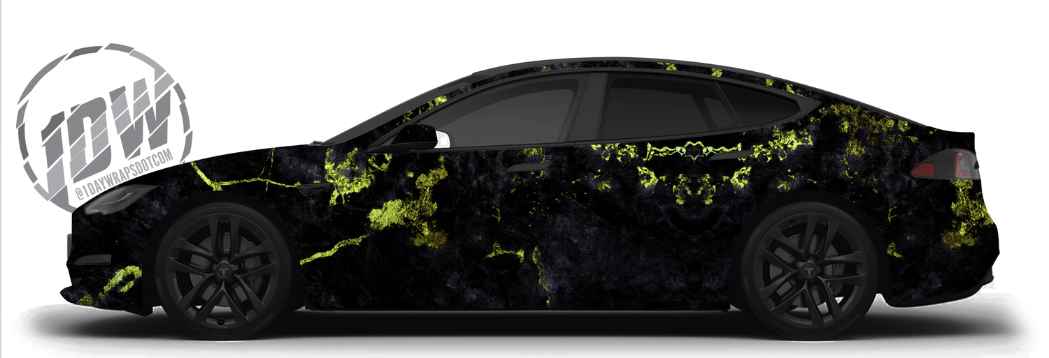Custom Printed Metallic Color Wrap Vinyl Exclusive Car Wrap Colors
